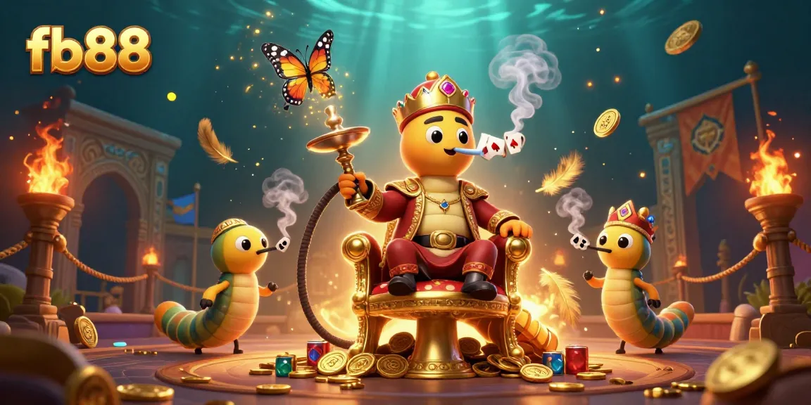 Spin and win with fb88's engaging characters in a vibrant casino scene full of excitement.