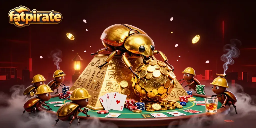 Experience thrilling gameplay at fatpirate with vibrant casino visuals and engaging characters.