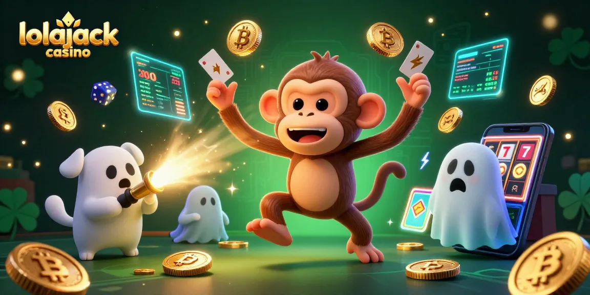 Engage with the exciting world of lolajack casino featuring vibrant characters and dynamic casino elements.